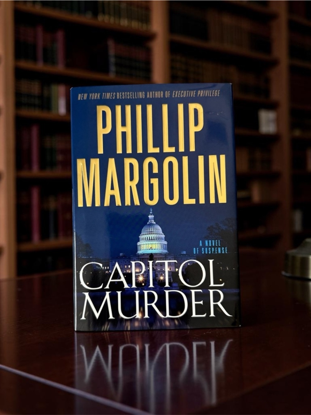 🏡Capitol Murder by Phillip Margolin Hardcover Book